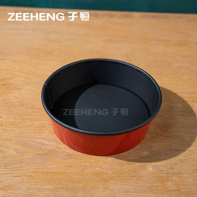 Etkinlik ve Partiler Planlaması için Yeni Kırmızı Siyah Kağıt Kaseler