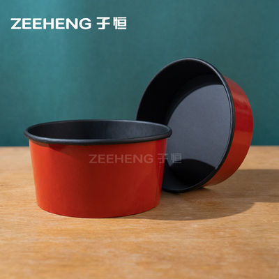 ABD Pazarı Sıcak ve Soğuk Yiyecekler Kırmızı Kağıt Kaseler Her Türlü Etkinlik İçin