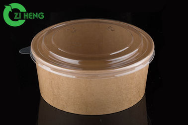 Gres Dayanıklı Kraft Dalgalanma Kağıt Kase Kapaklı 25 Oz Çorba 6 Renk