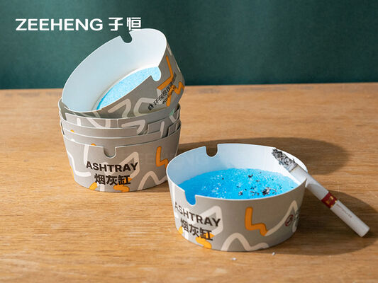 Durable Disposable Paper Ashtray perfect for restaurants hotels coffee shops and office